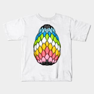 Queer Pride Dragon Egg Kids T-Shirt